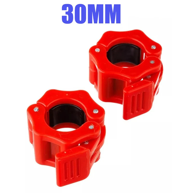 2PCS Thick Barbell and Dumbbell Buckle Austrian Pole Buckle Nut Barbell and Dumbbell Accessory Fixing Quick Release Bucklenails