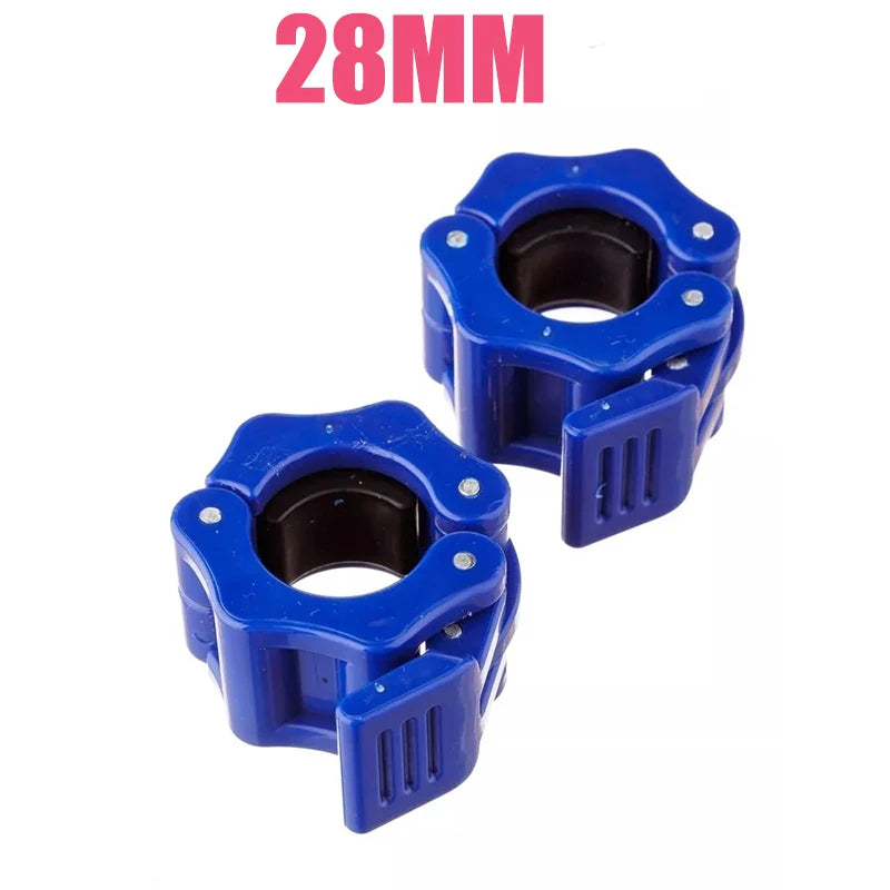 2PCS Thick Barbell and Dumbbell Buckle Austrian Pole Buckle Nut Barbell and Dumbbell Accessory Fixing Quick Release Bucklenails