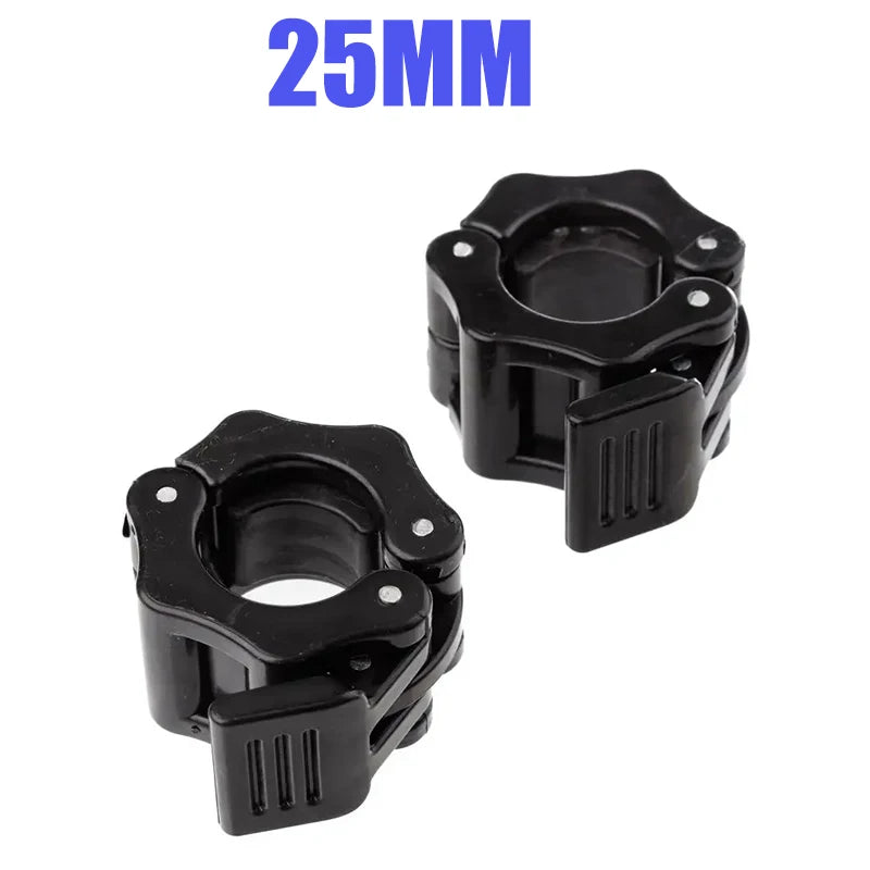 2PCS Thick Barbell and Dumbbell Buckle Austrian Pole Buckle Nut Barbell and Dumbbell Accessory Fixing Quick Release Bucklenails