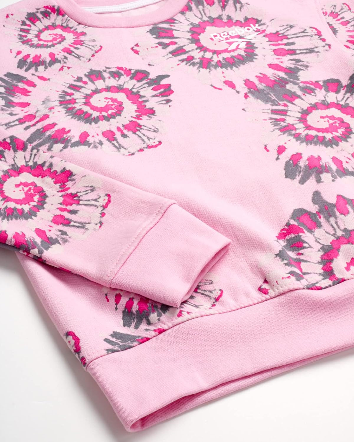 Girls' Active Shorts Set - 2 Piece Fleece Top and Bike Shorts (Size: S-XL)